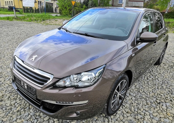 Peugeot 308 cena 34900 przebieg: 100000, rok produkcji 2016 z Tuchów małe 742